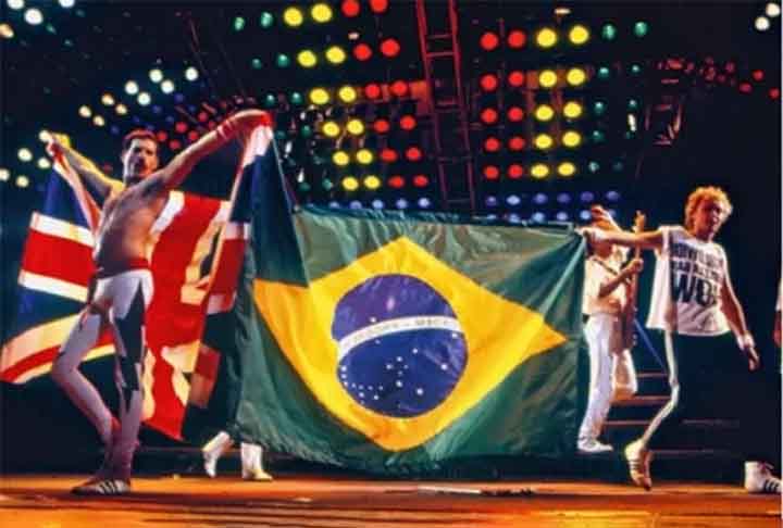 Queen - Rock in Rio 1985 - Reprodução de Youtube