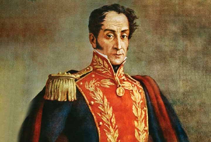 Simón Bolívar — O Peru proclamou sua independência da Espanha em 28 de julho de 1821, sob a liderança de José de San Martín. Bolívar assumiu posteriormente a campanha militar e teve papel decisivo em sua consolidação. A vitória final ocorreu em Ayacucho, em 9 de dezembro de 1824, sob o comando de Antonio José de Sucre.
