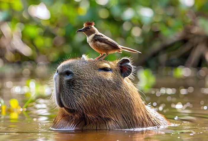 Capivara - Imagem de Karsten Paulick por Pixabay