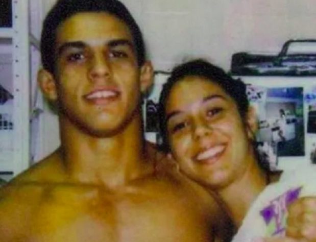 Vitor Belford e sua irmã, Priscila 