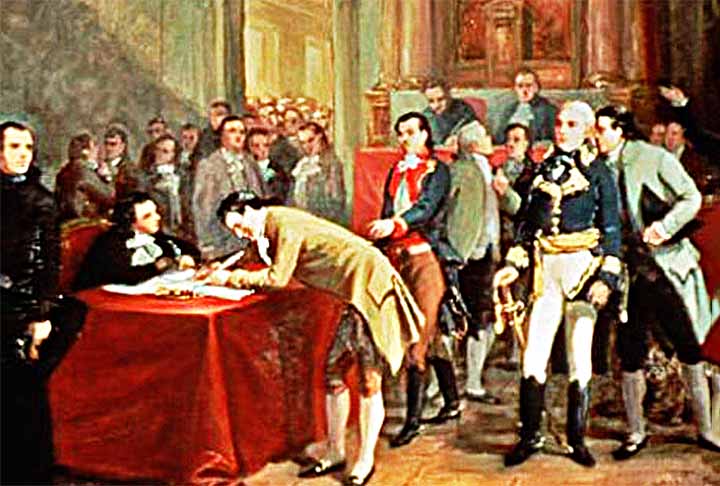 Simón Bolívar também foi decisivo na independência da Colômbia, iniciada em 20 de julho de 1810 e consolidada pela Batalha de Boyacá, em 7 de agosto de 1819. Na Venezuela, a independência foi declarada em 5 de julho de 1811. Bolívar comandou a campanha que culminou na vitória de Carabobo, em 1821.