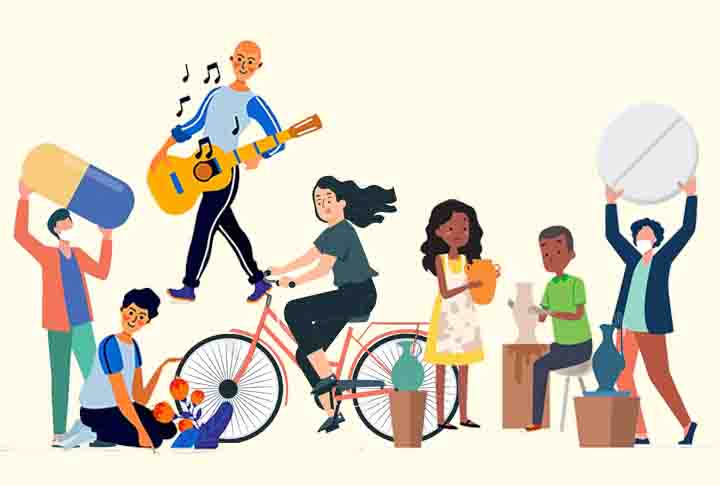 O melhor é mudar o estilo de vida para desenvolver atividades que ajudam a recuperar o ânimo de forma espontânea. Envolver-se em hobbies como música, artesanato, jardinagem ou qualquer atividade prazerosa pode ajudar muito.