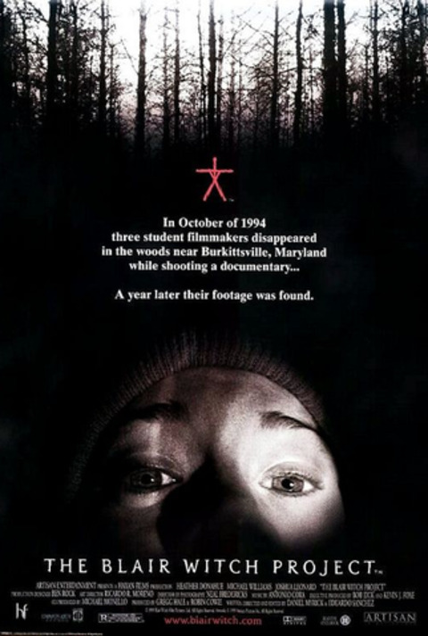 Filme: A Bruxa de Blair - Quanto gastaram: 300 mil dólares/ Quanto lucraram: 248 milhões de dólares