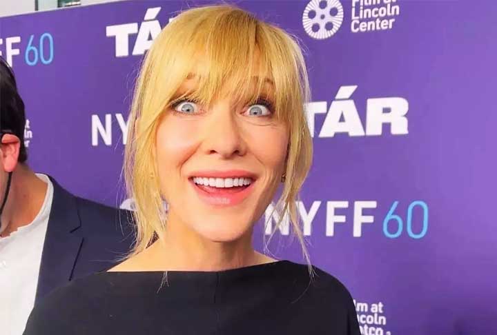 Na entrevista coletiva após a premiação, Cate Blanchett voltou a citar a escritora brasileira para explicar sua dedicação ao trabalho. 
-Instagram @cate_blanchettofficial