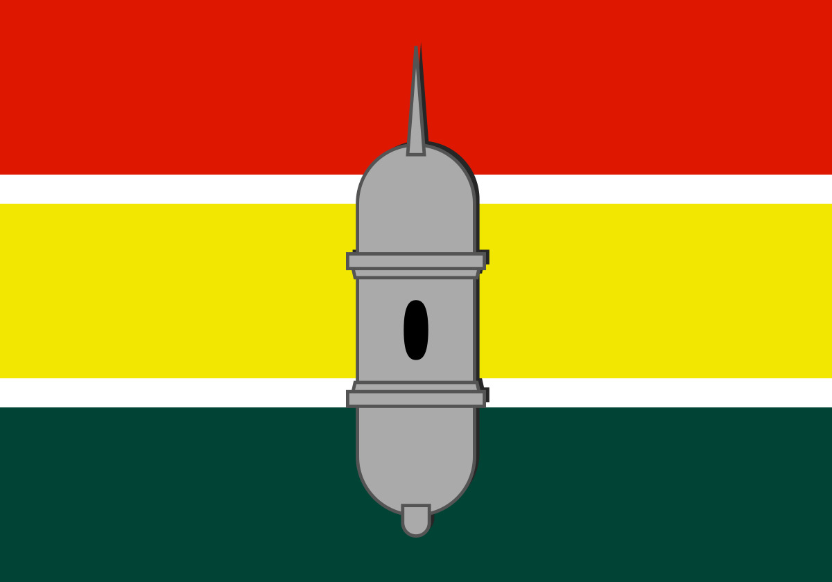 A bandeira de Macapá, no Amapá, é um símbolo de orgulho e identidade para os seus habitantes. Ela representa a beleza natural, a paz e a harmonia da cidade, bem como a sua riqueza mineral e histórica.-Domínio Público