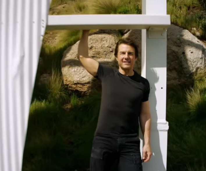 A informação foi divulgada após a participação do ator no encerramento dos Jogos Olímpicos de Paris, na França, por Jeff Zarrinnam, presidente do Hollywood Sign Trust,  em entrevista à NBC Los Angeles.-Reprodução Instagram Tom Cruise 