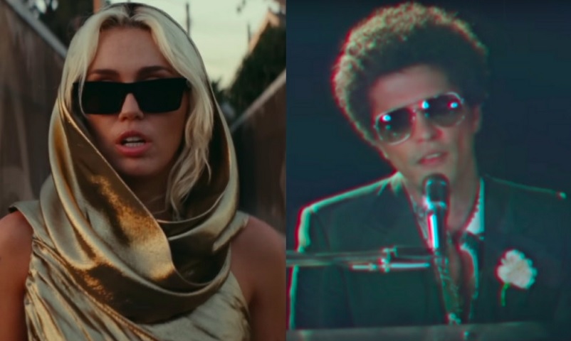Miley Cyrus é processada por suposto plágio de música de Bruno Mars
