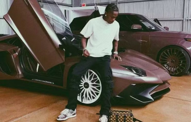 Travis Scott coleção de carros