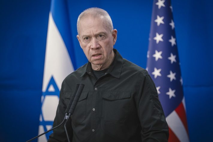 Yoav Gallan, ministro da Defesa de Israel