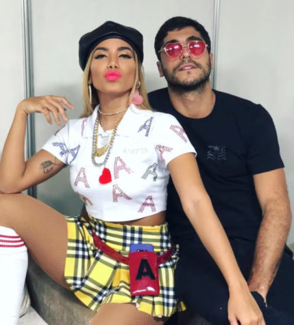 Anitta e Thiago Magalhães