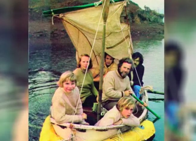 Família ficou 38 dias à deriva no Oceano Pacífico em 1972