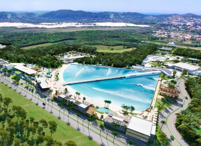 piscina artificial