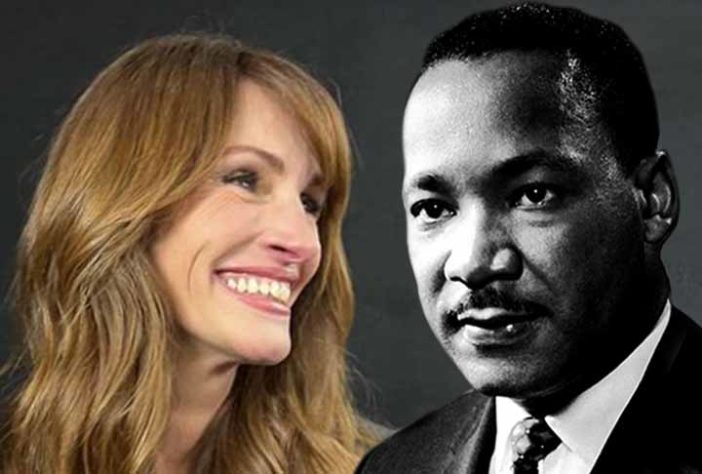 Martin Luther King e Julia Roberts