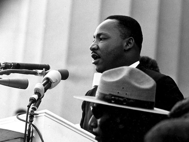 Martin Luther King e Julia Roberts