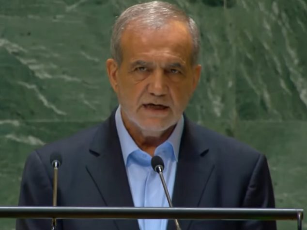 Masoud Pezeshkian, presidente do Irã