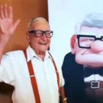 Vovô Antônio Massei em “Up Altas Aventuras” - Reprodução de vídeo TIK TOK guiadocinefilo