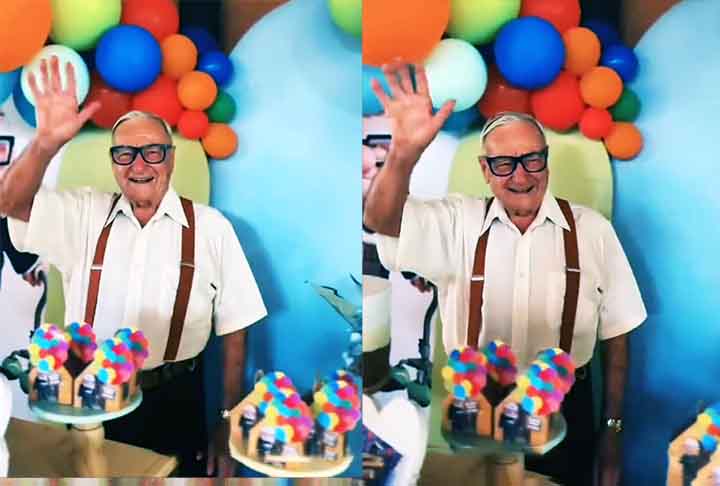 A comemoração de Antônio Massei ganhou decoração do filme de animação “Up: Altas Aventuras” (2009), da Pixar. 
-Reprodução de vídeo TIK TOK guiadocinefilo