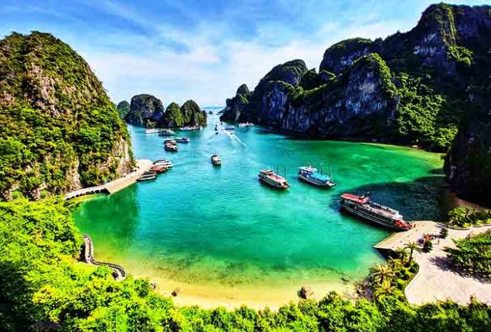 Baía de Ha Long (Vietnã) - Baías mais bonitas do mundo