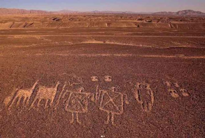 Rallies põem em risco geoglifos milenares no deserto do Atacama