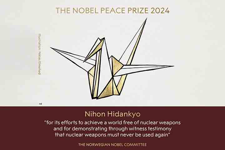 Habitantes de Hiroshima veem Nobel da Paz como lembrete importante