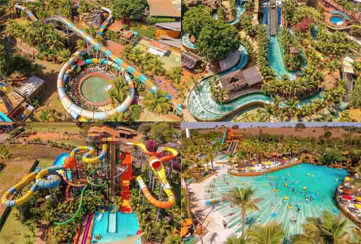 Thermas dos Laranjais - Olímpia - SP - O parque aquático tem piscinas de águas quentes, inclusive com ondas . O Rio Lento tem águas a quase 40°C em mais de 300 metros. E ainda toboáguas, montanha-russa aquática e praias artificiais. As fontes termais de Olímpia foram achadas nos anos 1960, durante a exploração de petróleo. Águas de Lindoia e Lins também ficam nessa região com águas termais. 

- Instagram @thermasdoslaranjaisoficial