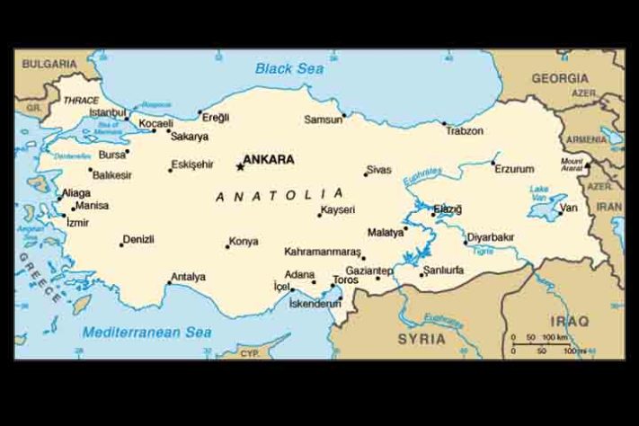 Anatolia - Ancara (Turquia) - Reprodução The World Factbook