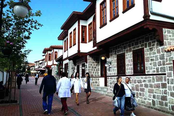 casas otomanas - Ancara (Turquia) - Pivox/Wikimédia Commonsi