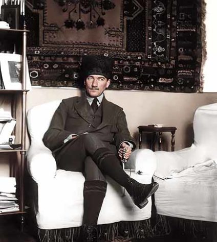 Mustafa Kemal Atatürk - Ancara (Turquia) - Domínio Público/Wikimédia Commons