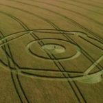 Agroglifo misterioso surge em plantação em SC