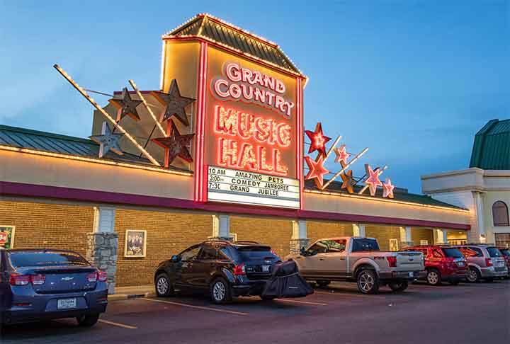 Grand Country Music Hall - Cidades americanas onde o Country é raiz -Divulgação