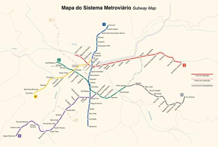 História do metrô de SP