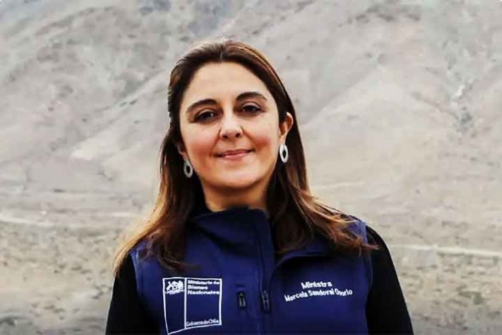 Ministra de Bienes Nacionales Marcela Sandoval Osorio - Geoglifos milenares - Instagram @marcesandovalosorio