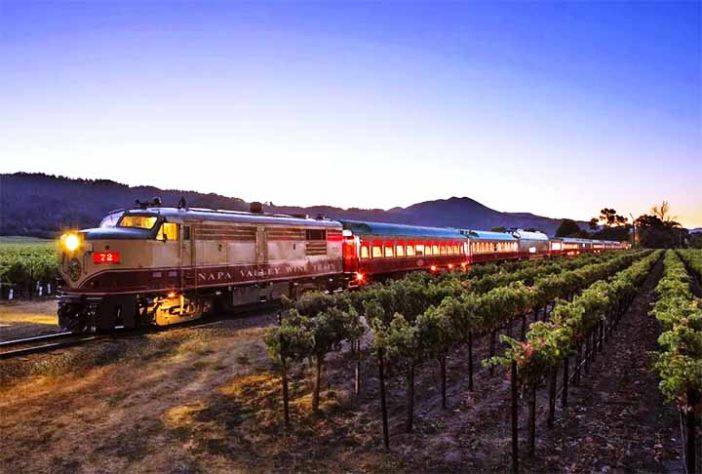 Napa Valley Wine Train - As cinco viagens de trem mais lindas do mundo - Divulgação