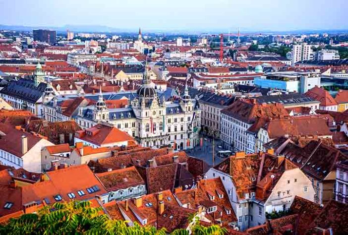 Graz - Cidades da Áustria - Imagem de Leonhard Niederwimmer por Pixabay