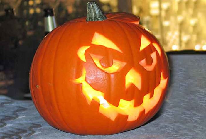 Abóbora no Halloween