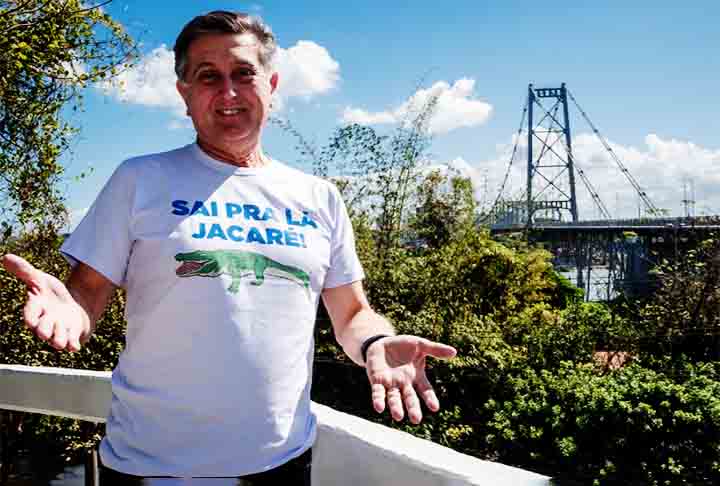 Florianópolis (Santa Catarina): Topázio Neto (PSD) foi reeleito no primeiro turno das eleições municipais de 2024. Ele é natural da capital catarinense, tem 62 anos e é administrador.	