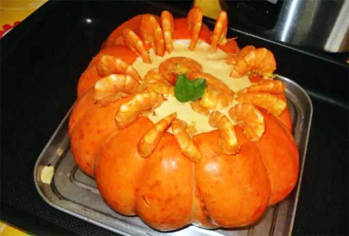 Abóbora no Halloween