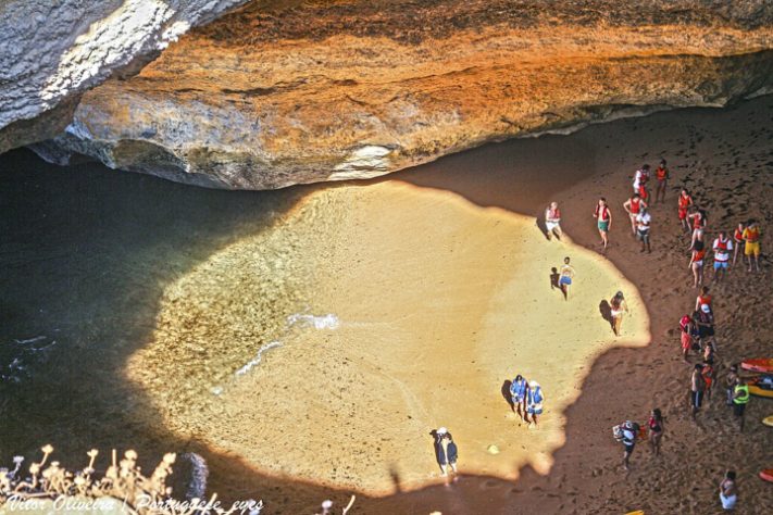 Caverna de Benagil, Algarve, Portugal - Cavernas submarinas/subaquáticas/submersas