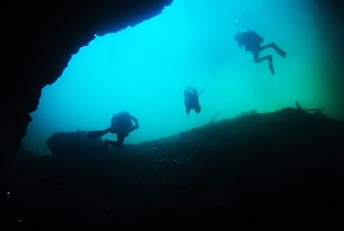Primeiras cavernas submarinas do Brasil são registradas em expedição