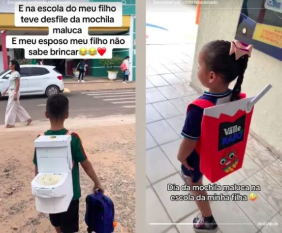 Dia da Mochila Maluca vira febre nas redes sociais