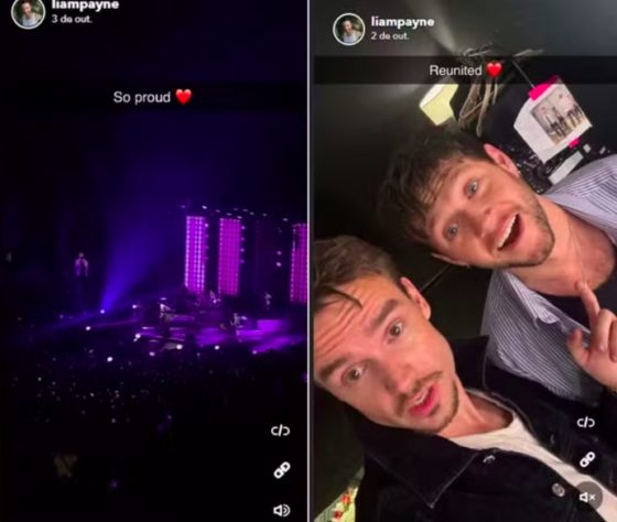 Liam Payne e Niall Horan, seu ex-companheiro de One Direction
