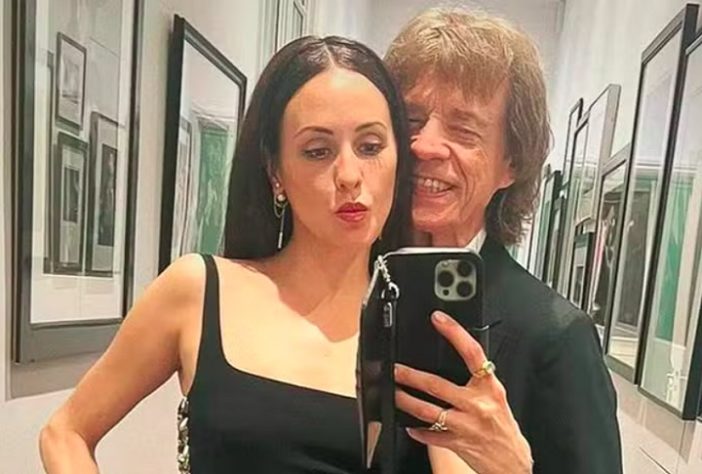 Mick Jagger e Melanie Hamrick - Reprodução/Instagram