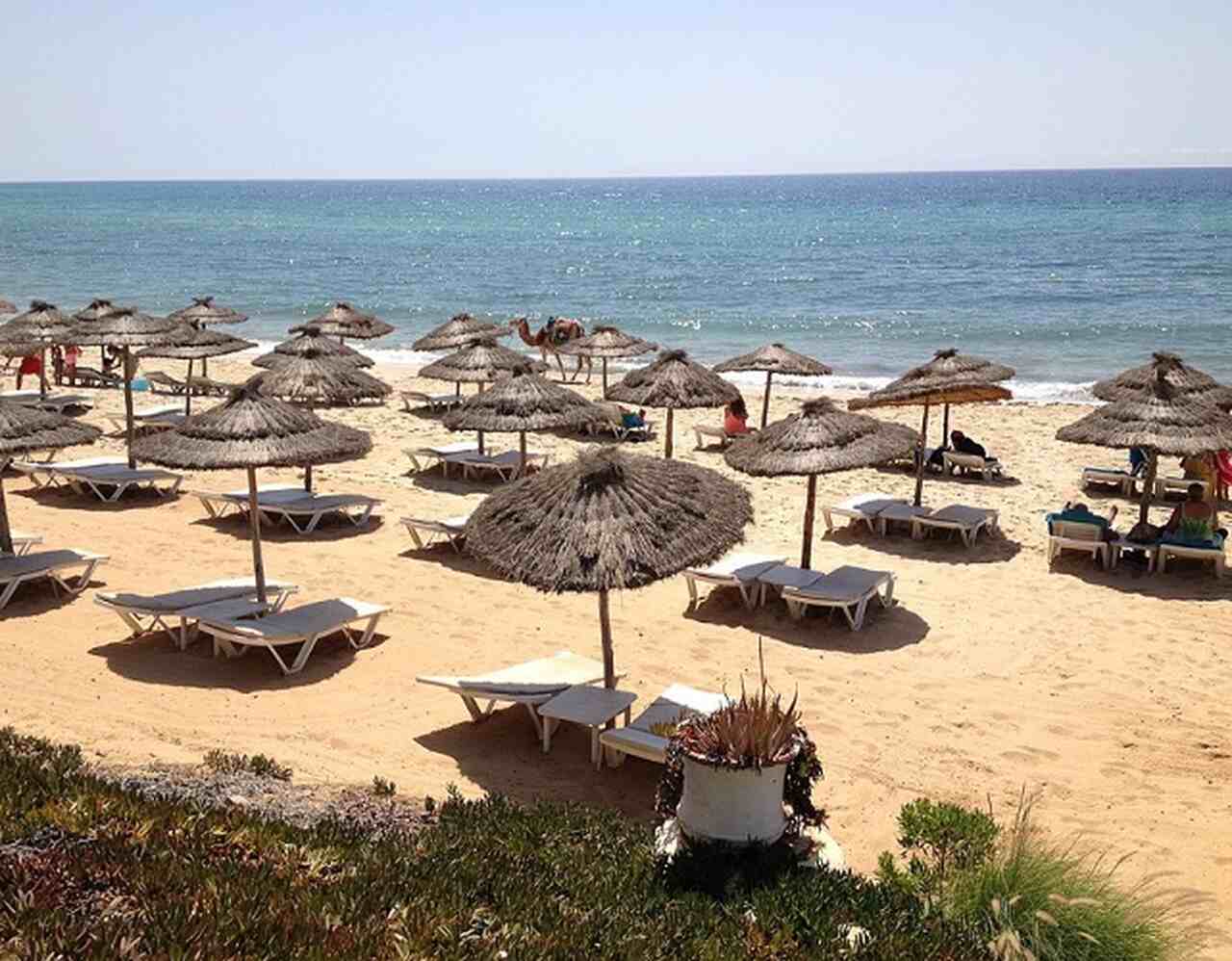 A erosão das praias em Hammamet, um dos principais destinos turísticos da Tunísia, é uma preocupação crescente.