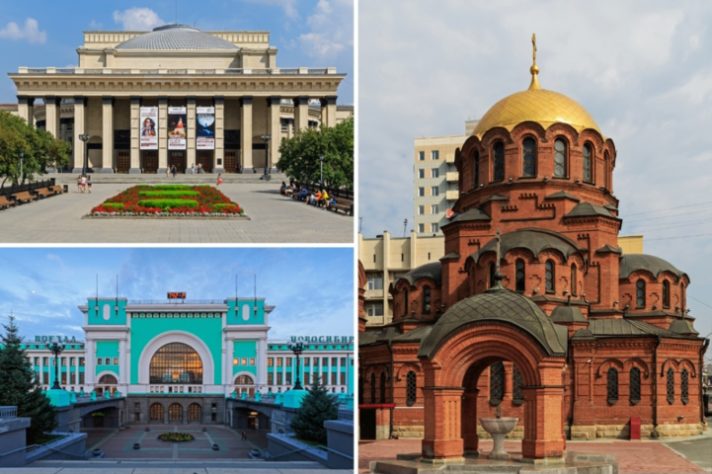 Novosibirsk - A maior cidade da Sibéria e terceira maior da Rússia.