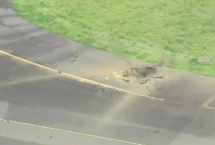 Bomba não detonada explode em aeroporto no Japão