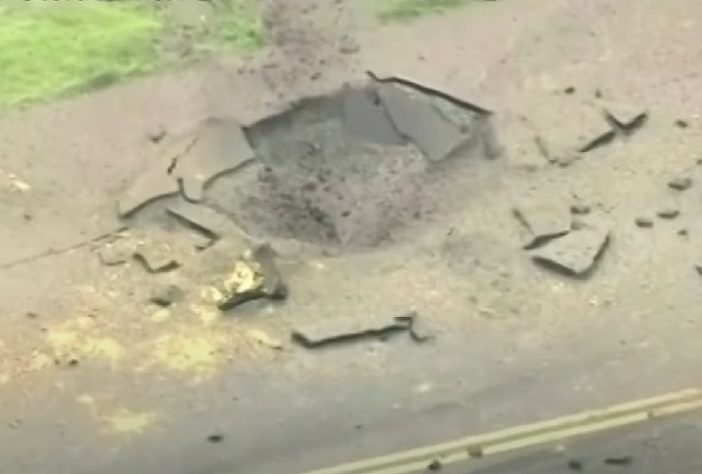 Bomba não detonada explode em aeroporto no Japão