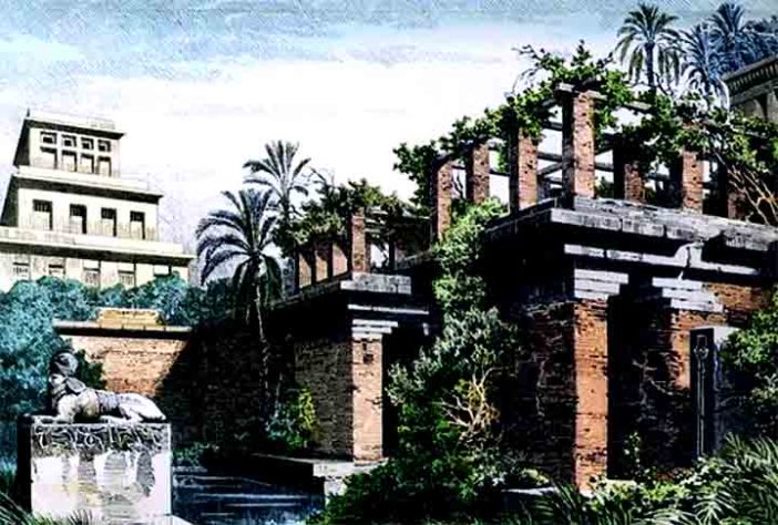 Jardins Suspensos da Babilônia