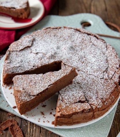Torta Tenerina -  bolo tradicional da Itália
