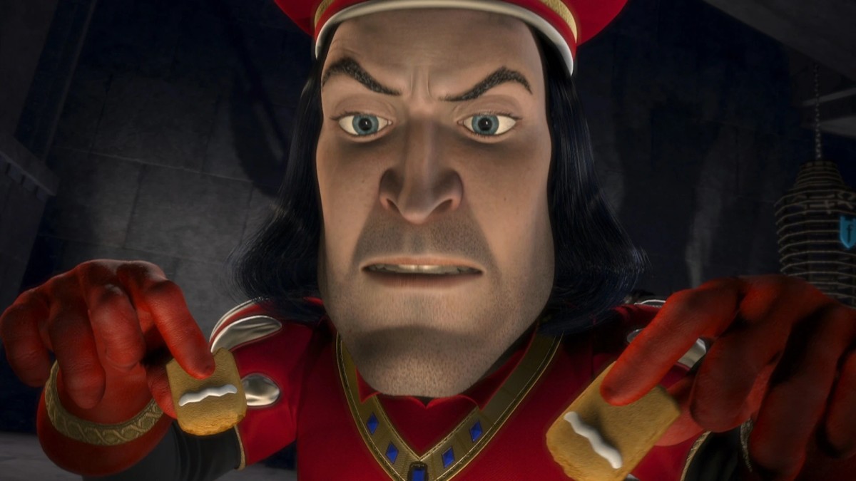 “Acontece que é impossível se recuperar de ter sido comido por um dragão”, emendou Lithgow, lembrando que Farquaad morreu no filme original ao ser devorado pelo dragão que vigiava a Princesa Fiona. 

