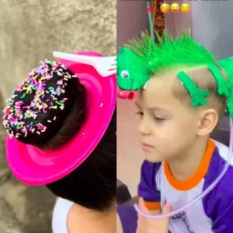 Dia do Cabelo Maluco faz sucesso nas redes